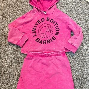 Barbie Pink Limited Edition Kids Hoodie Set